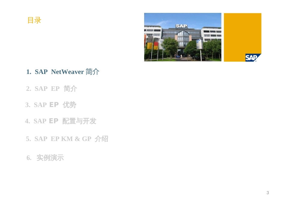 1_SAP NetWeaver EP 简介_第3页