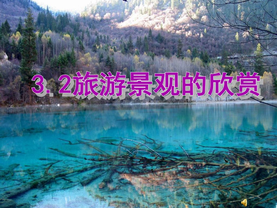 32旅游景观的欣赏方法_第1页