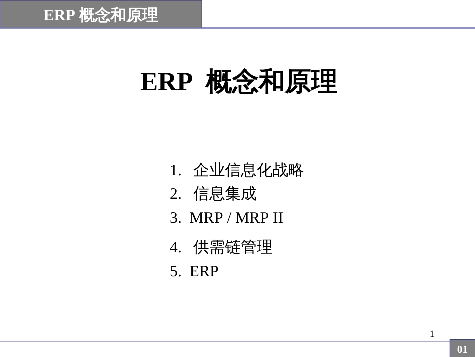 ERP专家陈启申PPT讲义_第1页