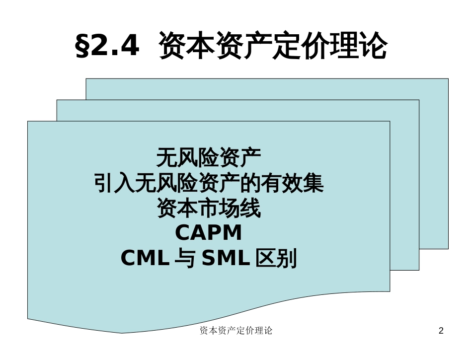 24资本资产定价_第2页