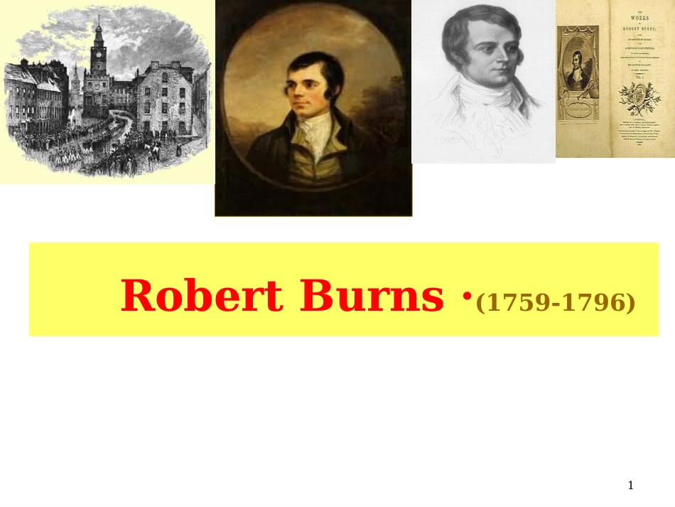 3RobertBurnsARedRedRose_AuldLangSyne_第1页