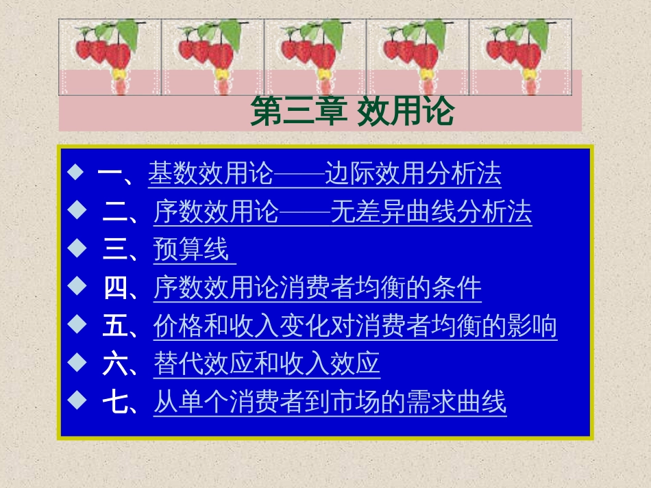 3-消费者行为理论_第1页