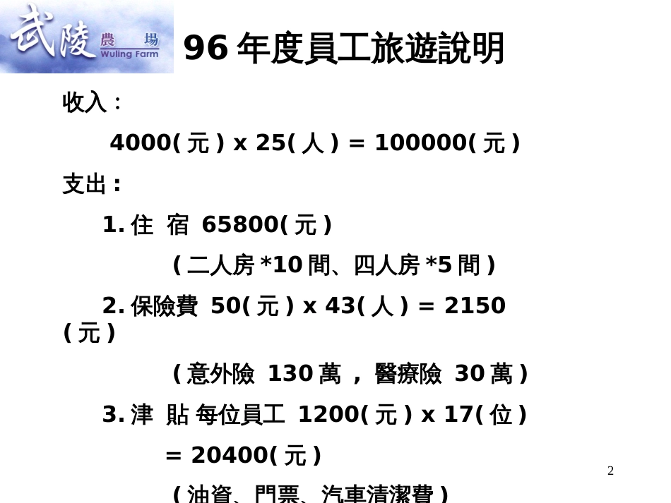 96年度员工旅游说明_第2页