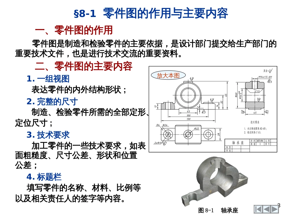 CAD机械制图(第八章_零件图)_第3页