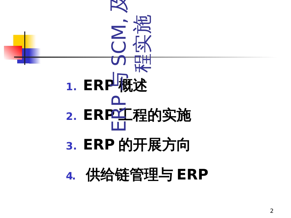 ERP及其项目实施-张若云_第2页