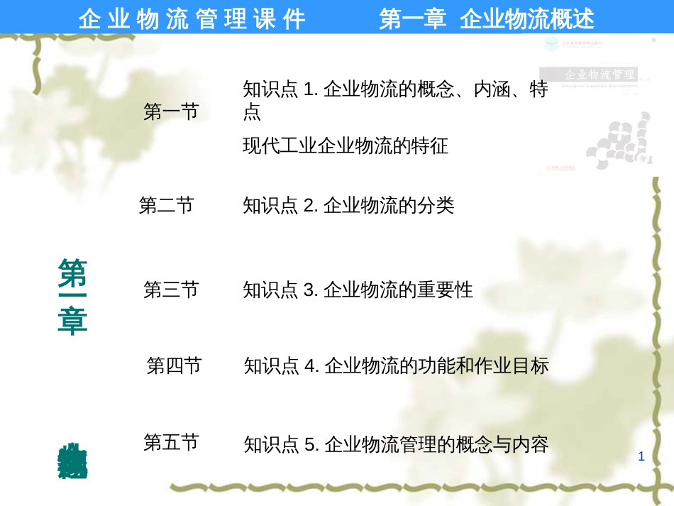 ch01-企业物流概述j_第1页