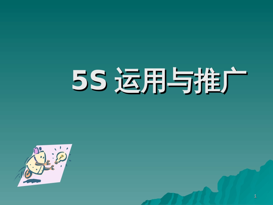 5S应用与推广(ppt 40) _第1页