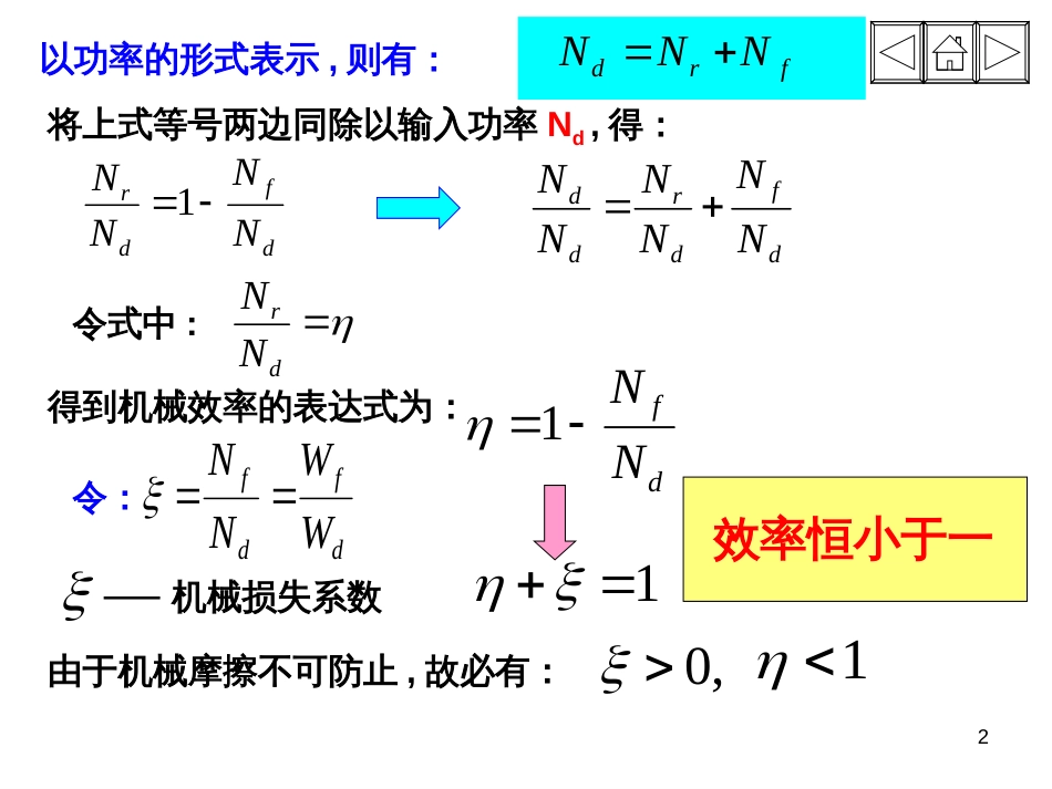 51机械原理课件机械的效率和自锁_第2页