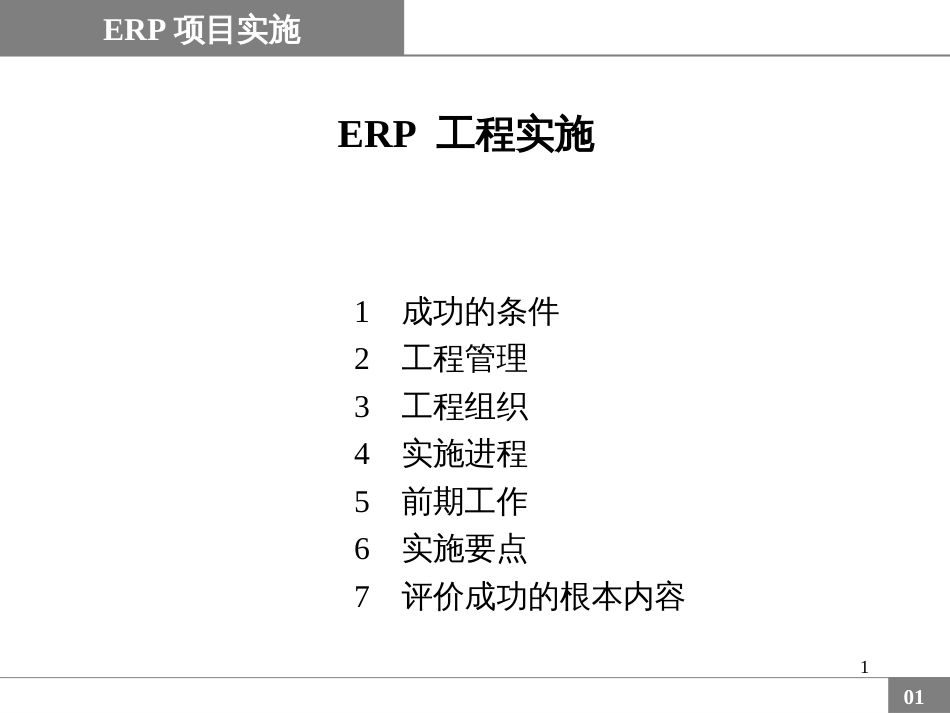 ERP实施讲解PPT大全_第1页