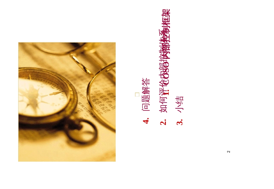 COSO内部控制体系及应用_第2页