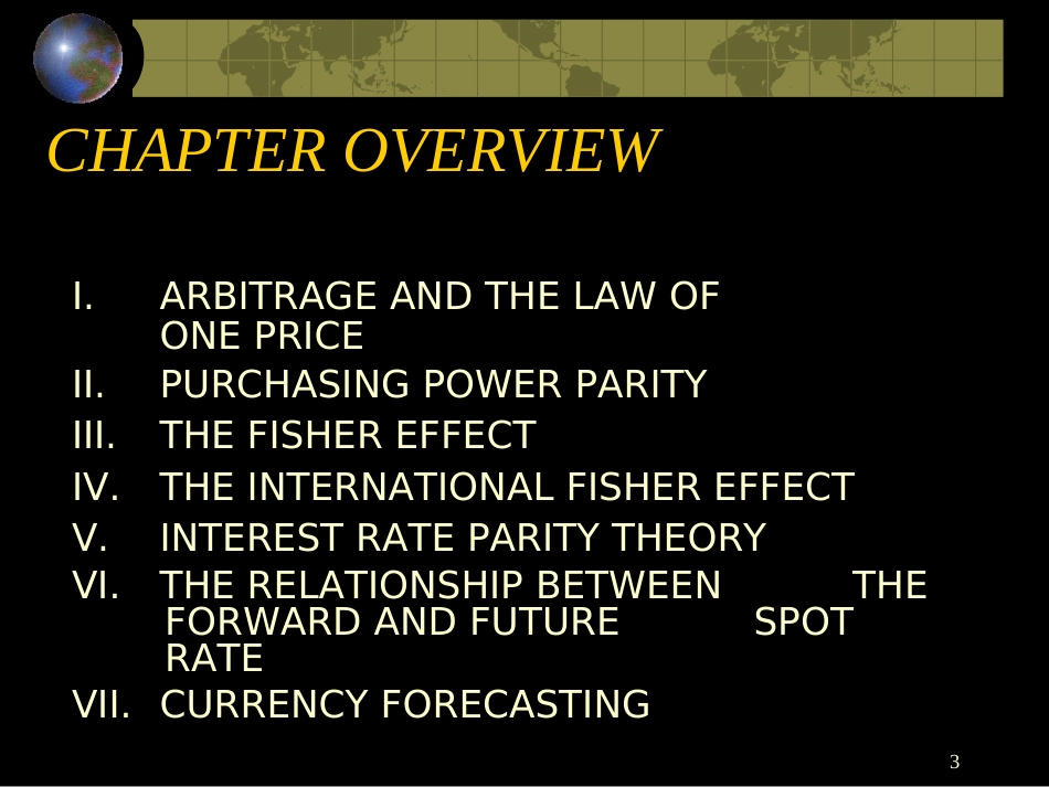 ANDCURRENCYFORECASTING(跨国公司财务管理-Joseph_第3页