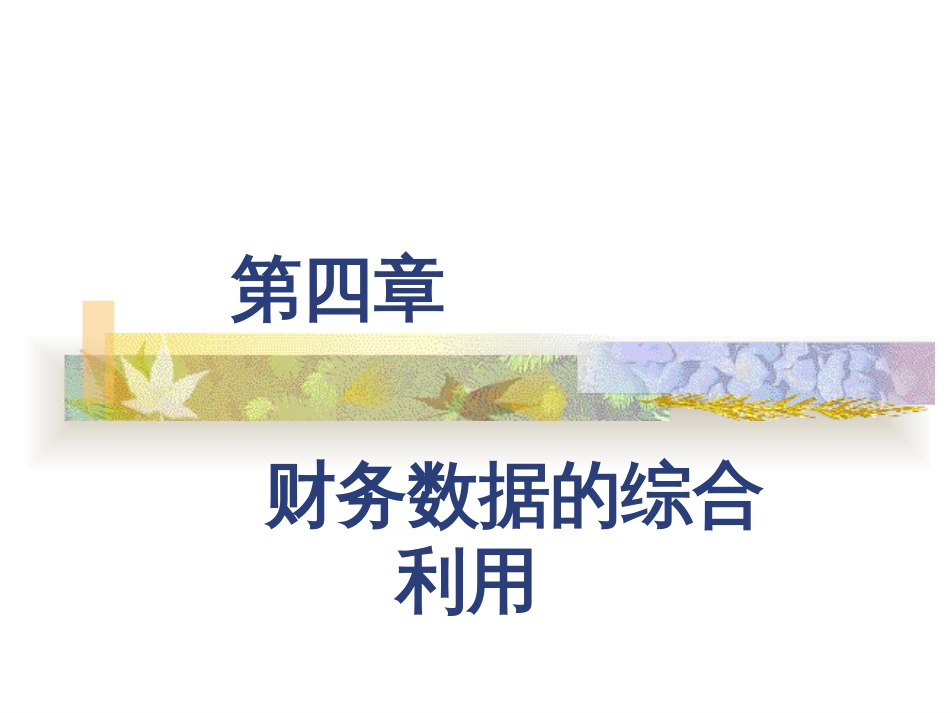 Excel在财务管理中的运用_第1页