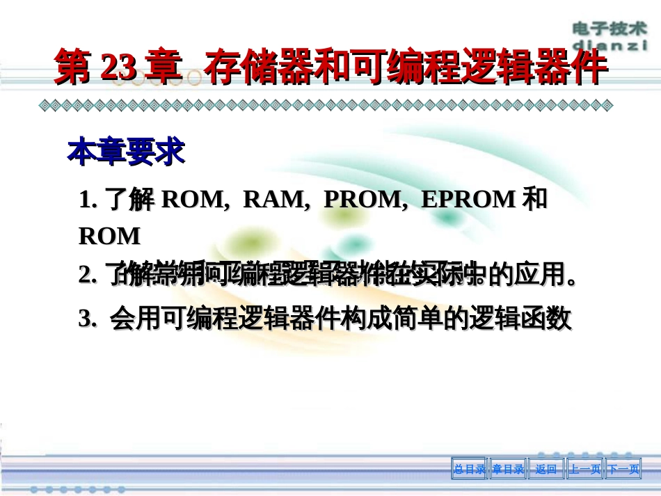 22存储器和可编程逻辑器件_第2页