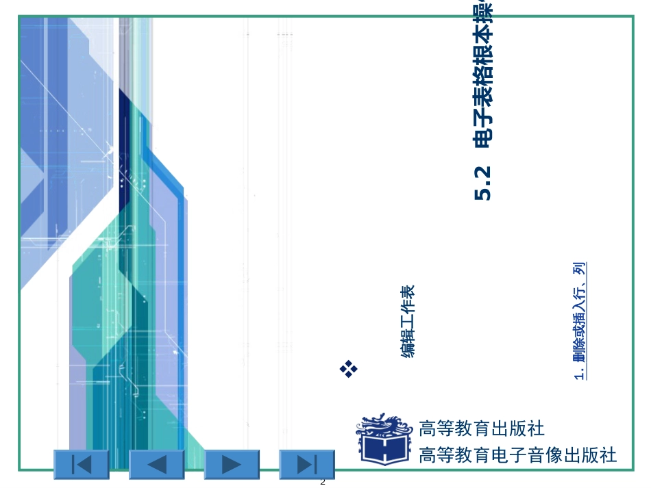 52电子表格基本操作_第2页