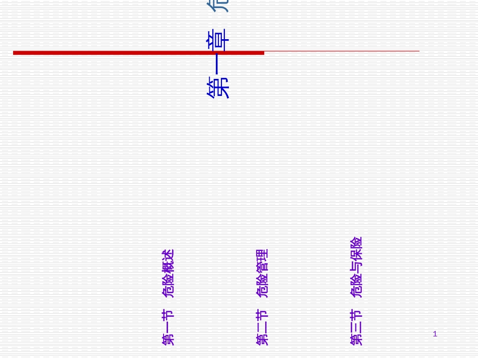 1危险管理与保险_第1页