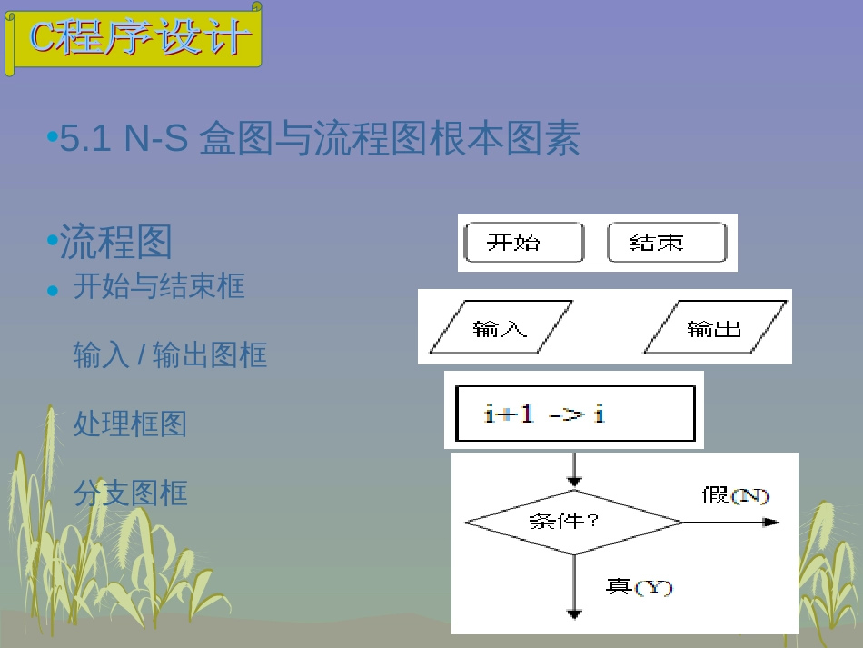 C程序设计ch05 流程图N-S图_第2页