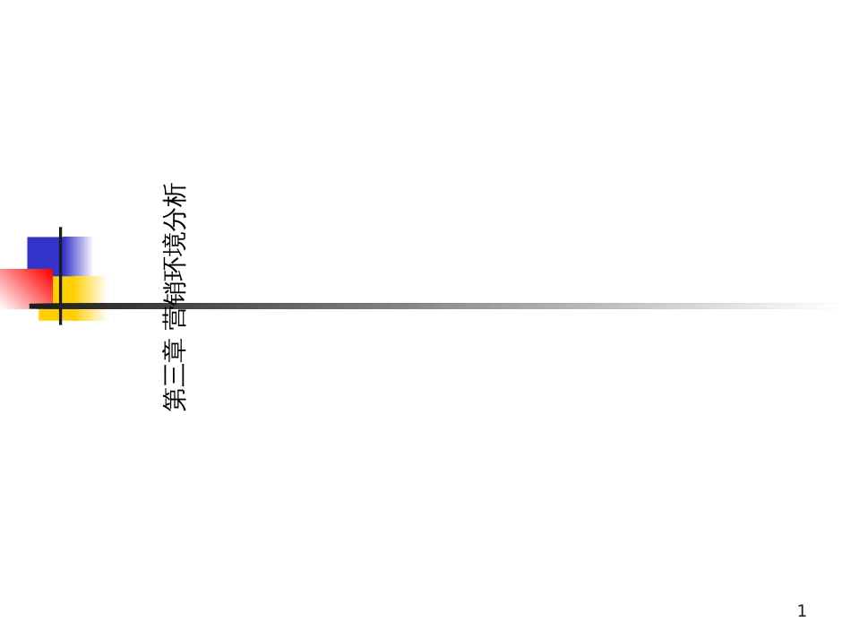 3、营销环境分析_第1页