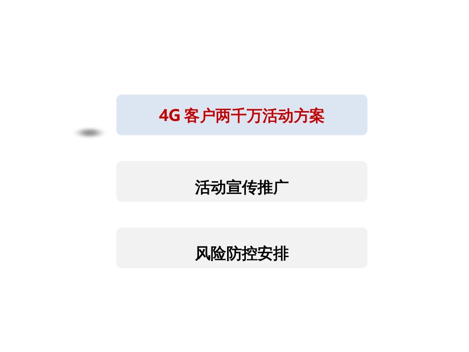 4G客户两千万”整合营销工作安排-最终版_第2页