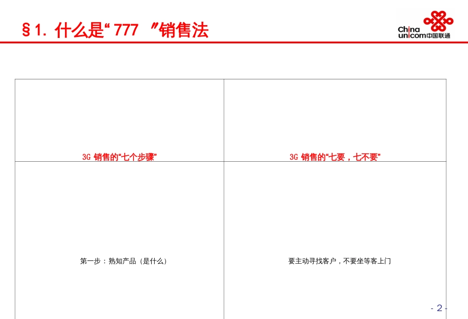 777销售法及运用实例(五款终端)_第2页