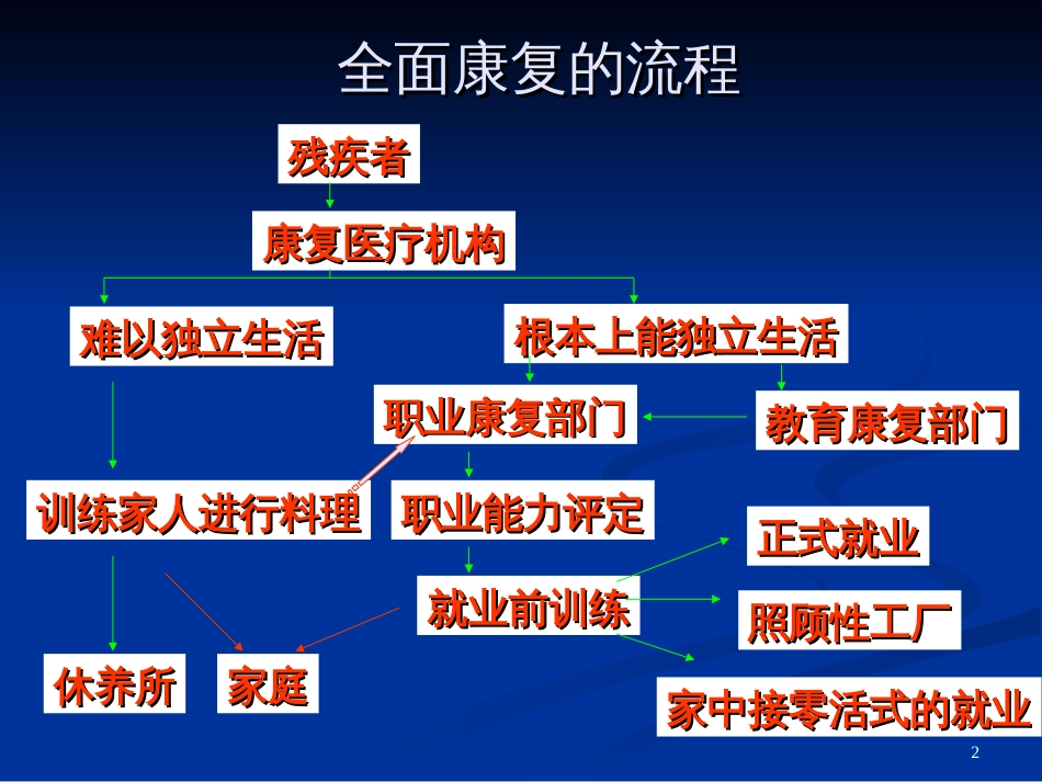 8康复医学康复医疗工作人员的职责及职业康复_第2页