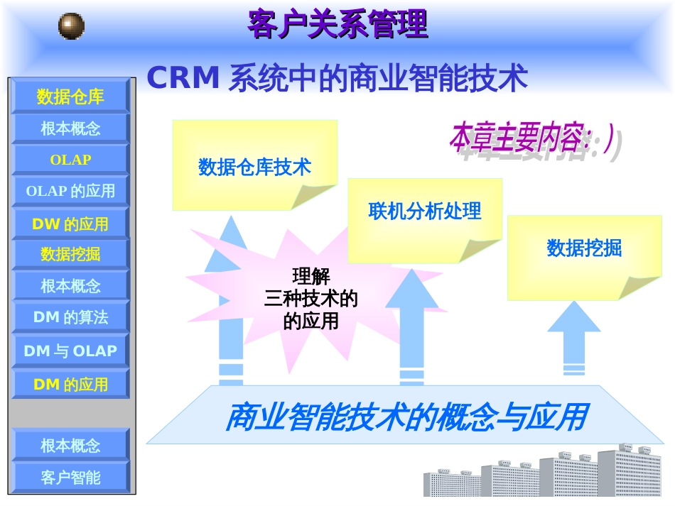 CRM系统中的商业智能技术_第1页