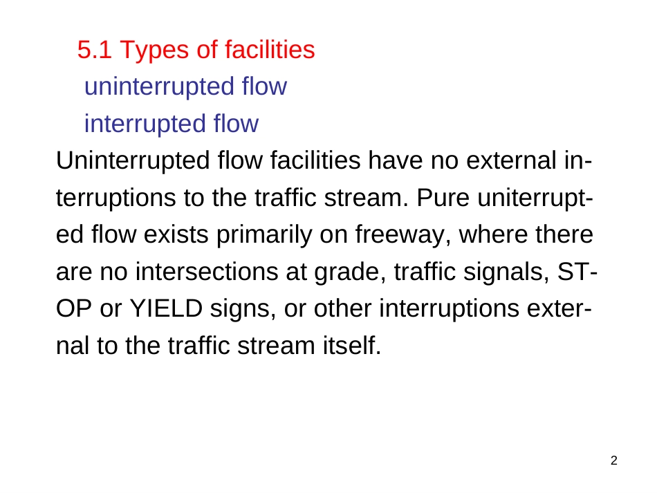 Chapter3trafficstreamcharacteristics(交通流特性)_第2页