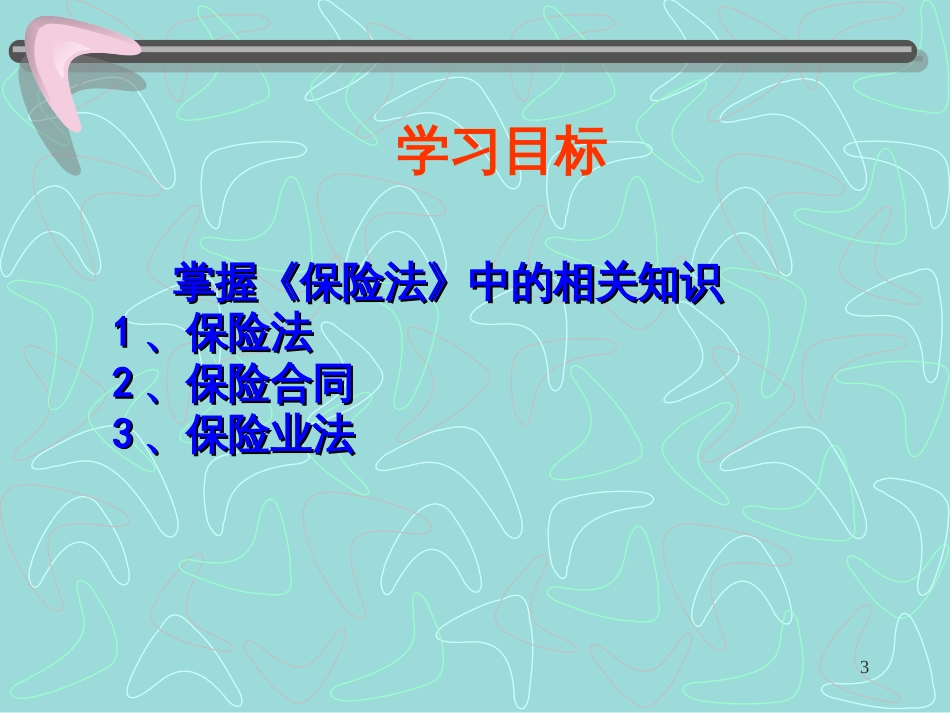 4保险规划(3)--保险法规_第3页