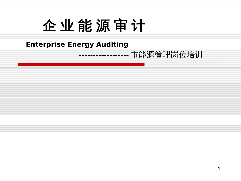 1能源审计(面向机构)-李银火_第1页