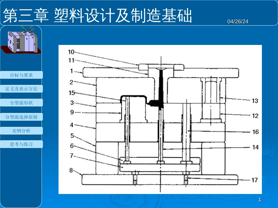 32塑料模具分型面的选择_第1页