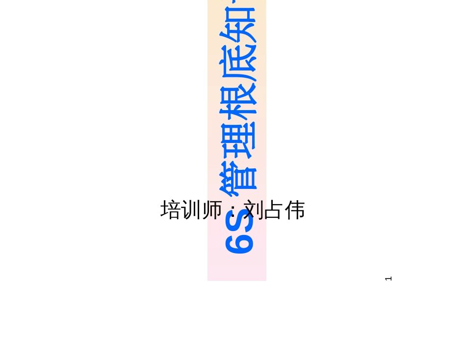 6S培训教材11_第1页