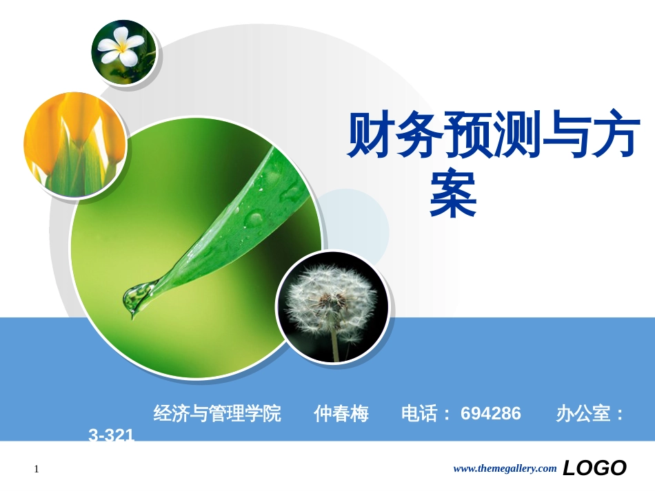 5财务预测与计划_第1页