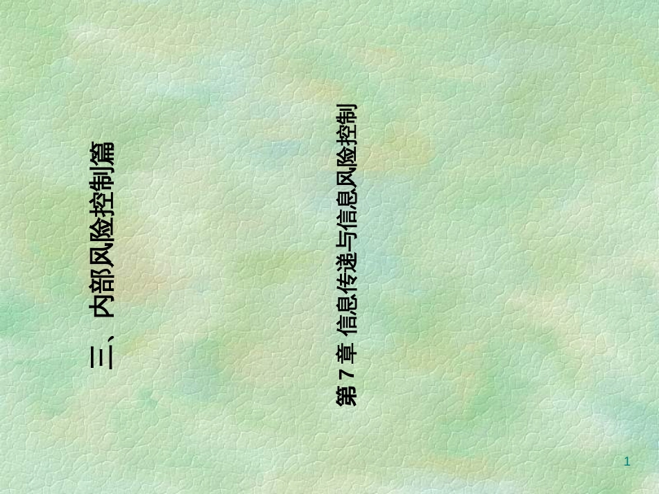 7信息风险控制_第1页