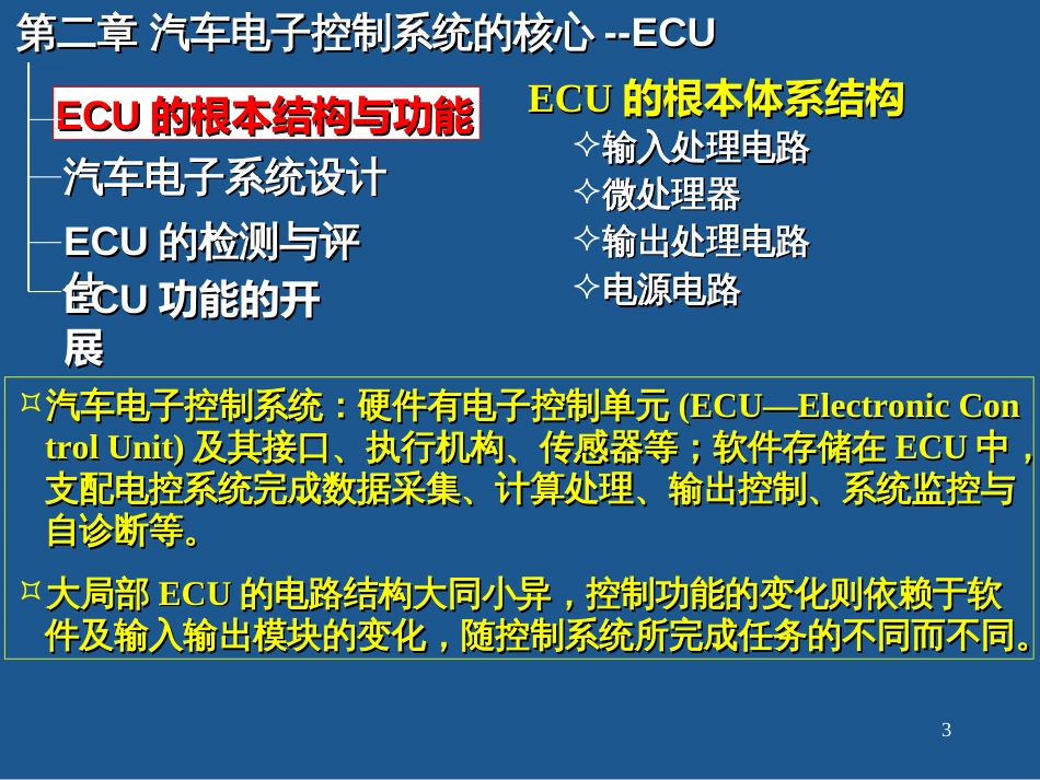 2汽车电子控制系统的核心--ECU-汽车电子控制技术_第3页