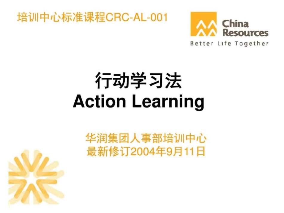 华润行动学习法图文.ppt文档资料_第1页