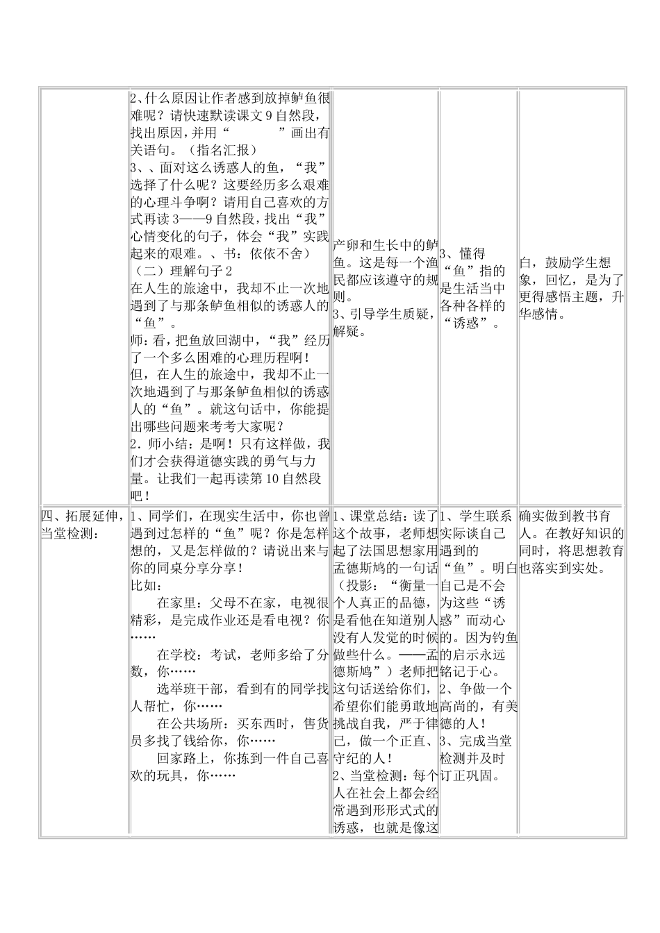 小学语文表格式教学设计[共4页]_第3页