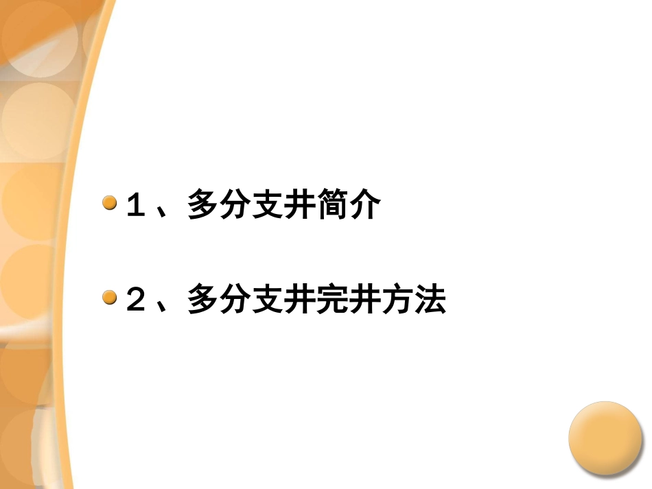 多分支井完井方法——吕抒桓._第2页