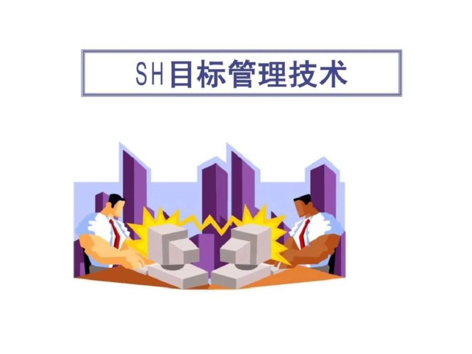 SH目标管理技术文档资料_第1页