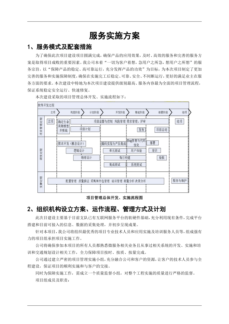 服务实施方案[共6页]_第1页