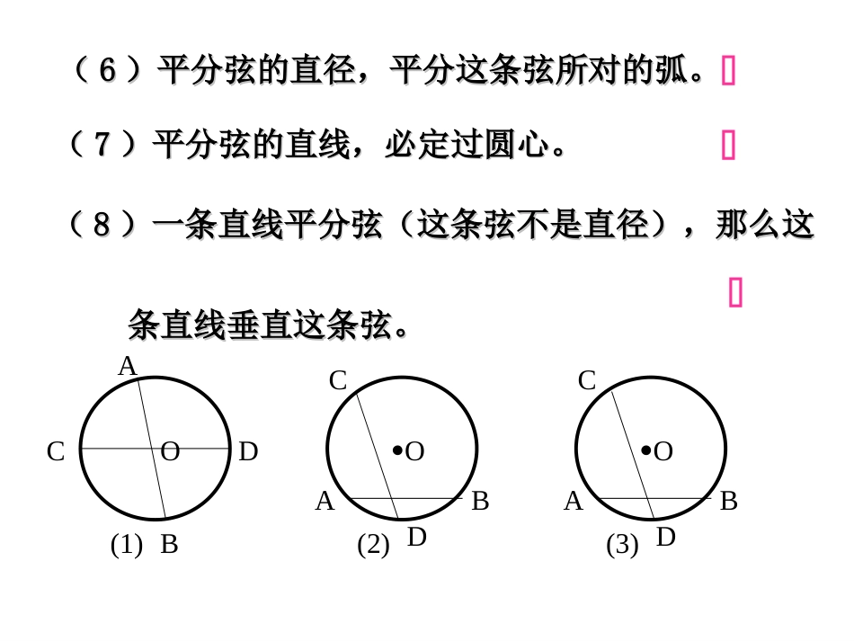 垂径定理及例题解说_第3页