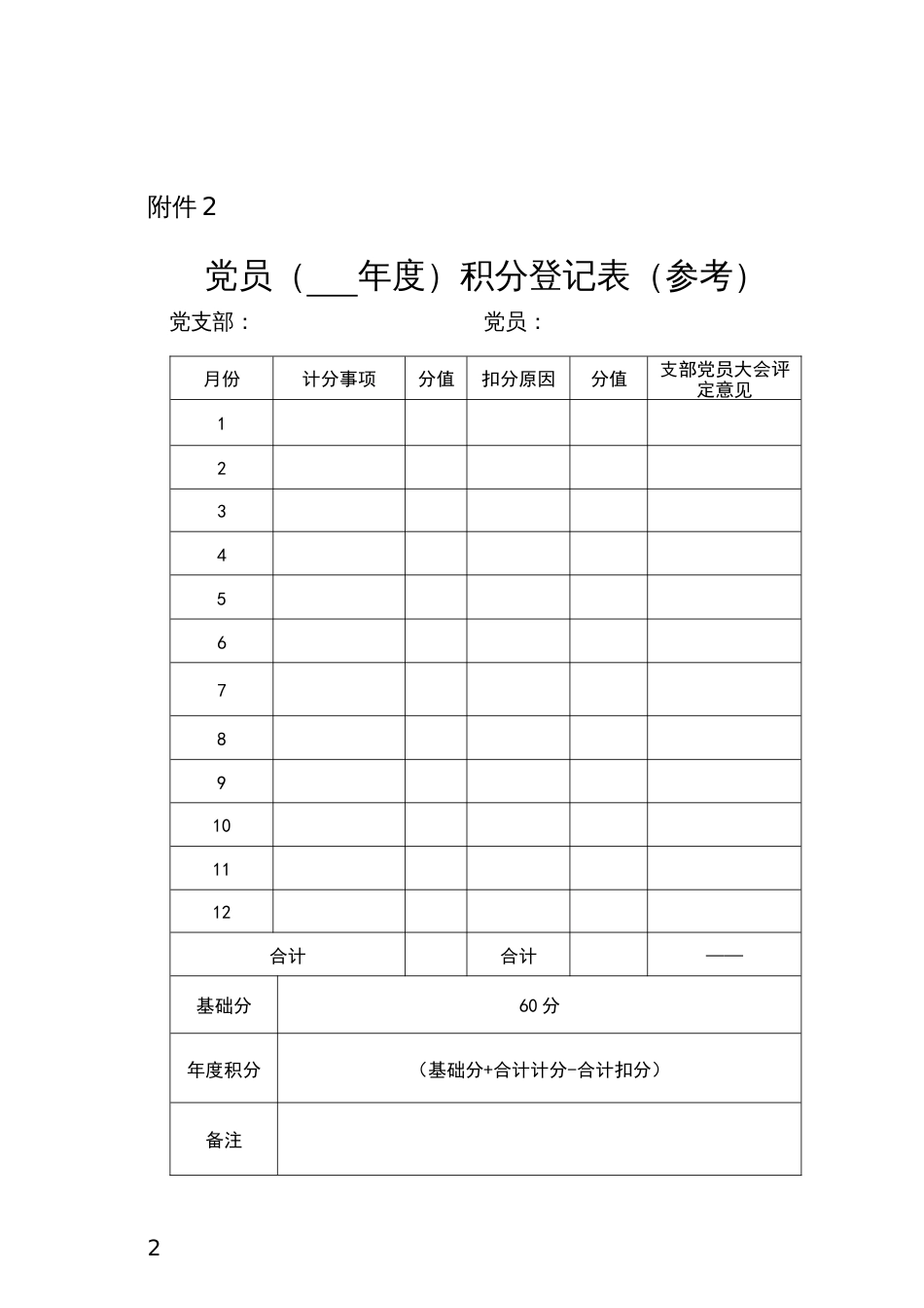 党员积分项目标准_第2页