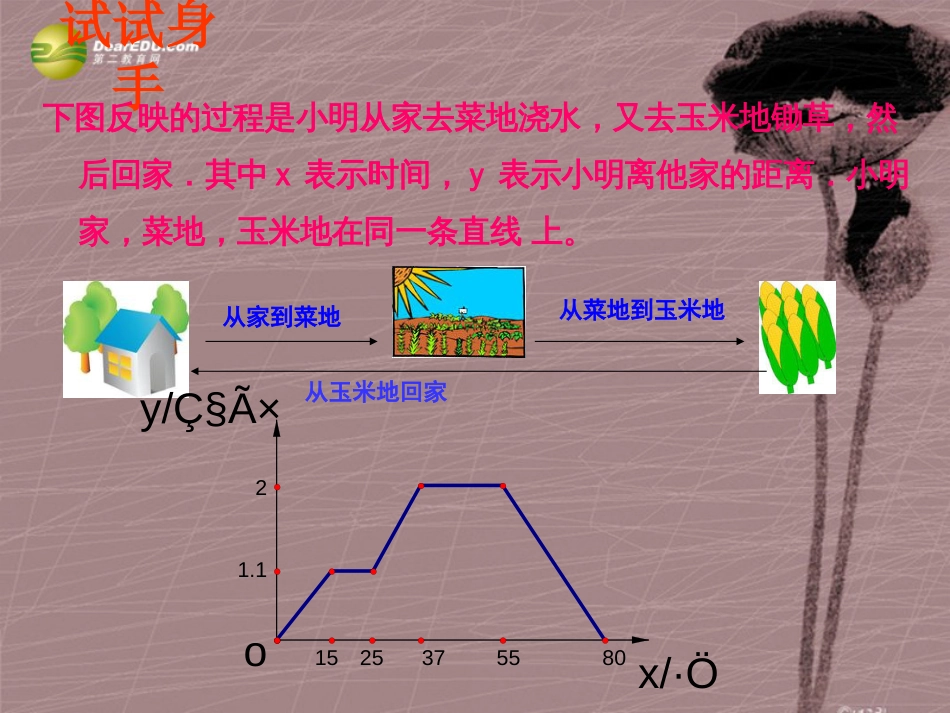 八年级数学下册10.1函数的图像课件二新版青岛版_第3页