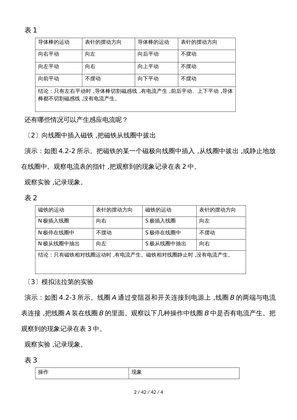 高二物理人教版选修32探究感应电流产生的条件_第2页