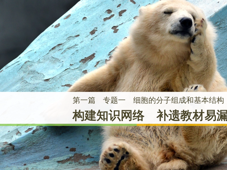 高考地理大二轮复习 第二部分 专题三 回扣基础 微专题1 等高线地形图课件 (4)_第1页