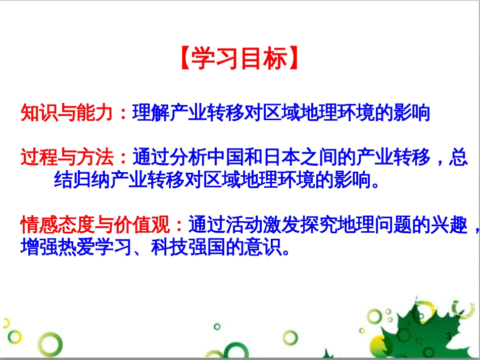 高中地理 5.2 产业转移课件 新人教版必修3_第3页