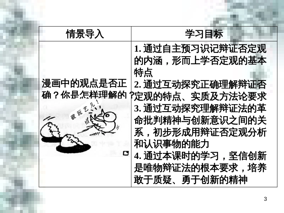 高中政治 第一单元 生活智慧与时代精神 第一课 第一框 生活处处有哲学课件 新人教版必修4 (90)_第3页