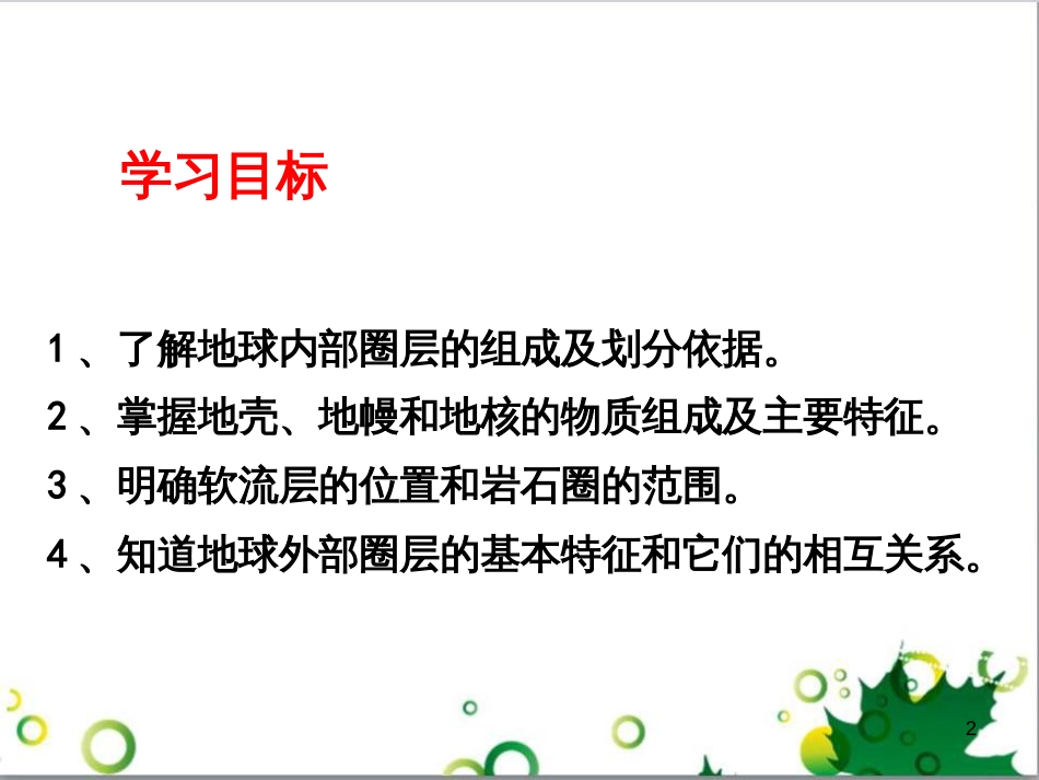 高中地理 第一章 行星地球 第四节 地球的圈层结构课件3 新人教版必修1_第2页