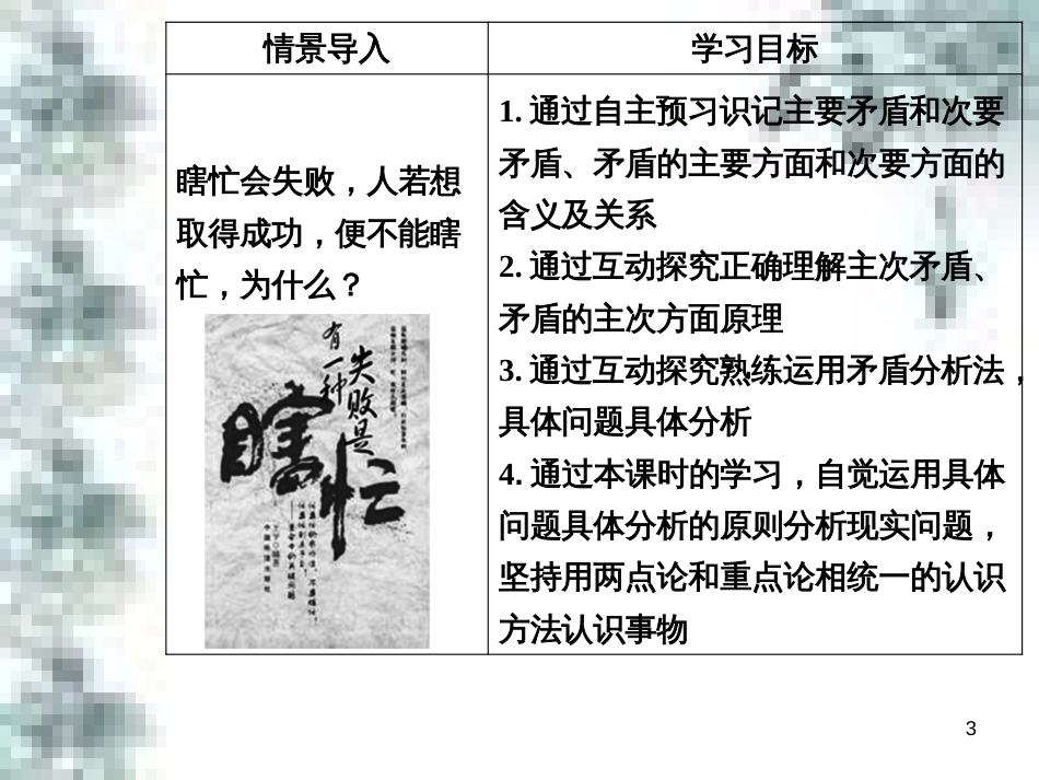 高中政治 第一单元 生活智慧与时代精神 第一课 第一框 生活处处有哲学课件 新人教版必修4 (85)_第3页
