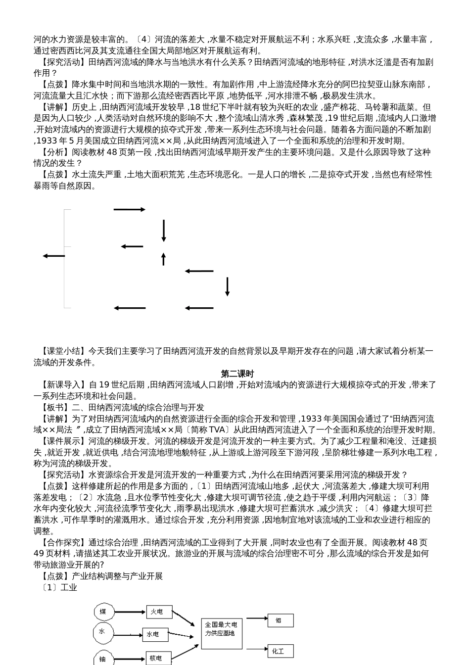 高中地理湘教版必修三第二章第三节 流域综合治理与开发_第2页