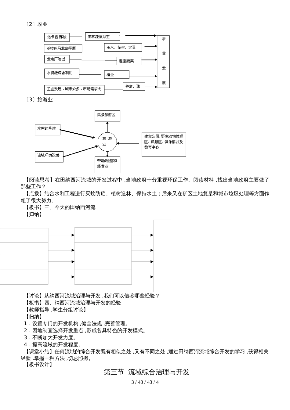 高中地理湘教版必修三第二章第三节 流域综合治理与开发_第3页