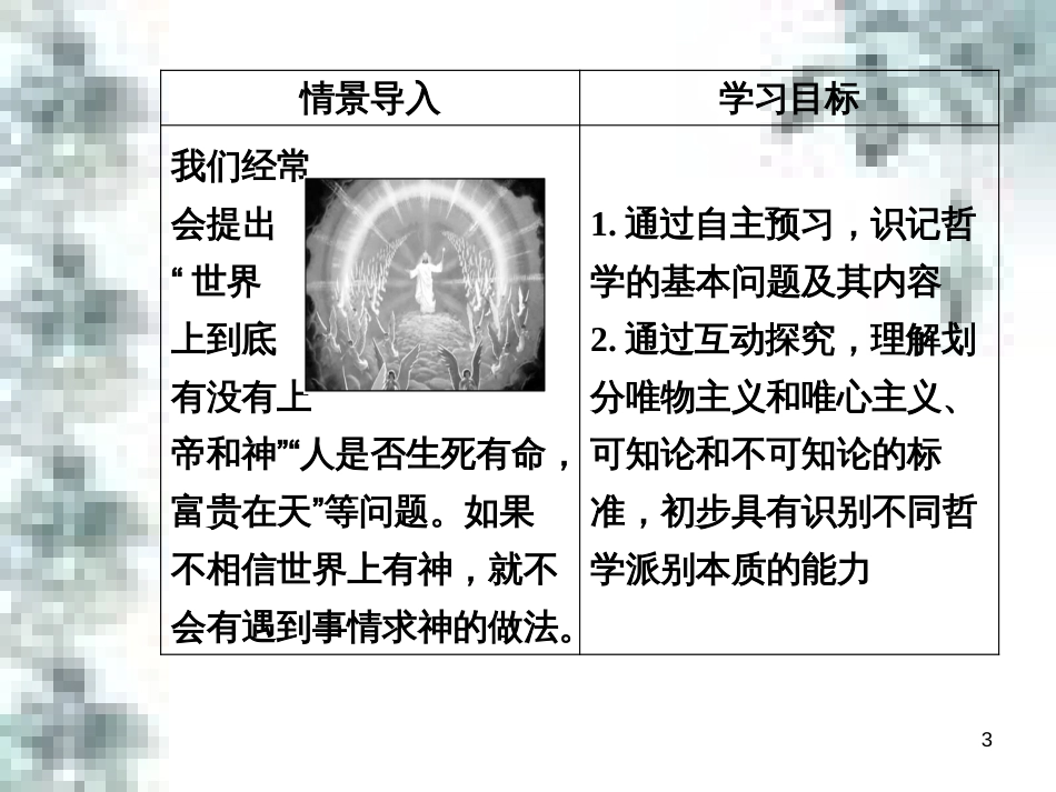高中政治 第一单元 生活智慧与时代精神 第一课 第一框 生活处处有哲学课件 新人教版必修4 (97)_第3页